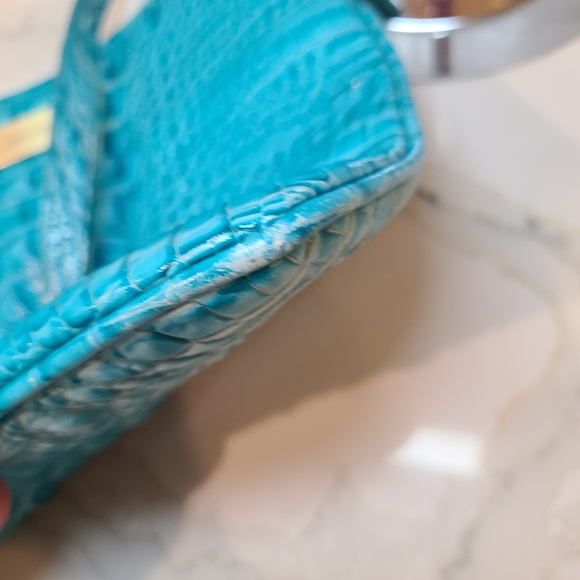 Brahmin Jody Crossbody Tropical Blue GUC - Picture 10 of 11